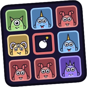 Dreierbande in der Beasties-App