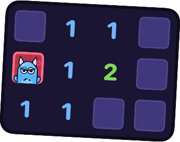 Minen in der Beasties-App