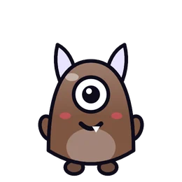 Gnatz in Cocoa, a monster colour in Beasties