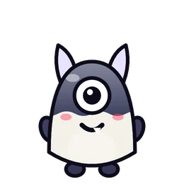 Gnatz in Penguin, a monster colour in Beasties