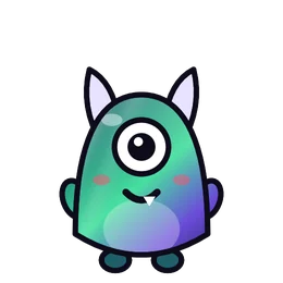 Gnatz in Northern lights, a monster colour in Beasties