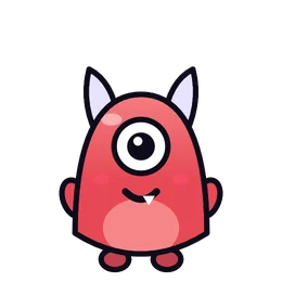 Gnatz in Cherry, a monster colour in Beasties