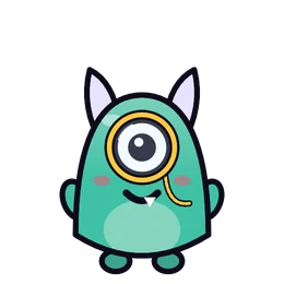 Monocle on Gnatz, a monster part in Beasties