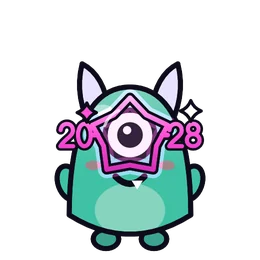 Gnatz mit der Neujahrsbrille 2028 in Beasties
