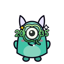 Gnatz mit der Neujahrsbrille 2035 in Beasties