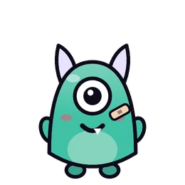 Band-aid on Gnatz, a monster part in Beasties