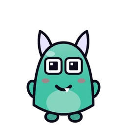 Pixel eyes on Gnatz, a monster part in Beasties