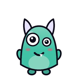 Odd eyes on Gnatz, a monster part in Beasties