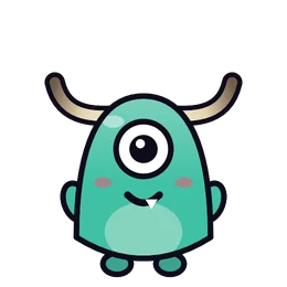 Bull horns on Gnatz, a monster part in Beasties