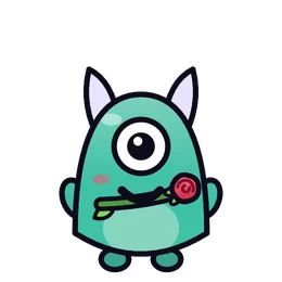 Rose an Gnatz, ein Monsterteil in Beasties