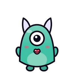 Kissy mouth on Gnatz, a monster part in Beasties