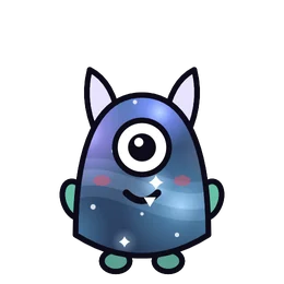 Galaxy on Gnatz, a monster part in Beasties