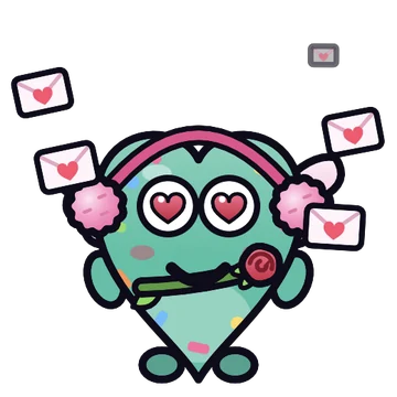 Gnatz in the Hearts & Confetti season parts